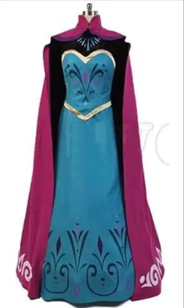 겨울왕국 엘사 대관식 드레스 코스프레 의상