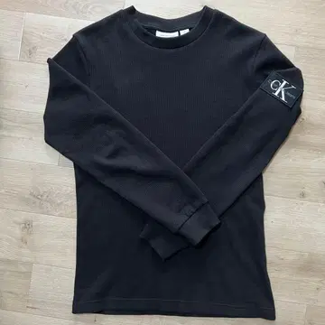 Calvin Klein Jeans 롱T셔츠 남성용 로고 와펜