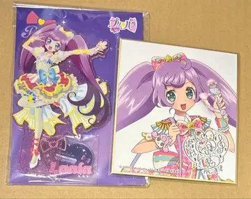 프리파라 빌레반 키라린 라메 아크릴 스탠드 사인 색지 마나카 라라