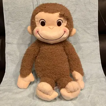 호기심 많은 조지 빨간 볼 봉제 인형 슈퍼 라지 빨간 볼 봉제 인형