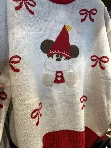 릴린린 스웨터 리본 2025 디즈니 크리스마스