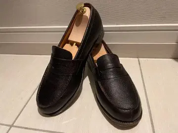 RAYMAR 주름 가죽 코인 로퍼 Earnest