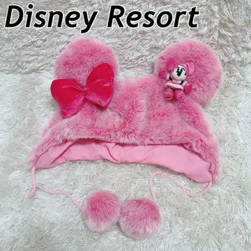 디즈니 팬캡 모자 미니 핑크 레어 y2k 헤이세이