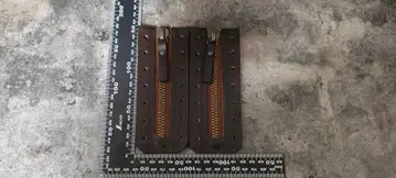 7홀용 지퍼 유닛 브라운 (주름)