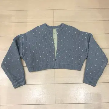 willfully 하트 리버서블 가디건