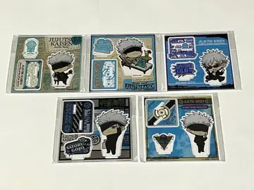 [미개봉 새상품] 주술회전 아크릴 스탠드 고죠 사토루 5개 세트