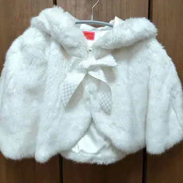 BABY the stars shine bright 토끼 귀 케이프 숏코트