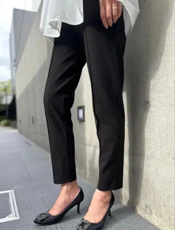 PBselect WARM 테이퍼드 팬츠 블랙 XS