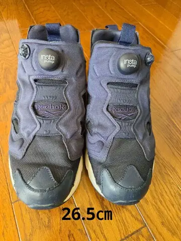 Reebok 인스타펌프 퓨리 26.5cm 네이비 스니커즈