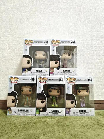 Funko pop! Newjeans 뉴진스 피규어 5체 세트