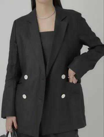 Chaos 린넨 헤링본 자켓 배송비 포함