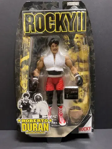 록키 피규어 로베르토 듀란 복싱 WBA WBC 세계 챔피언
