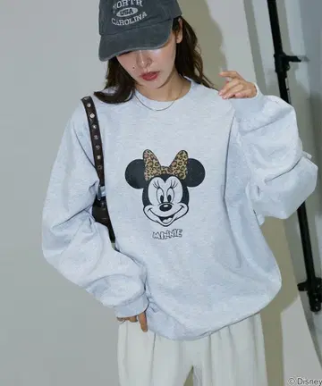 미니 맨투맨 PUBLUX 파브룩스 그레이 디즈니 S 사이즈