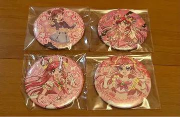 프리큐어 큐어 드림 캔뱃지 4개 세트