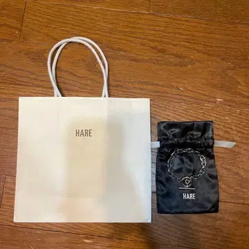 HARE 실버 체인 팔찌