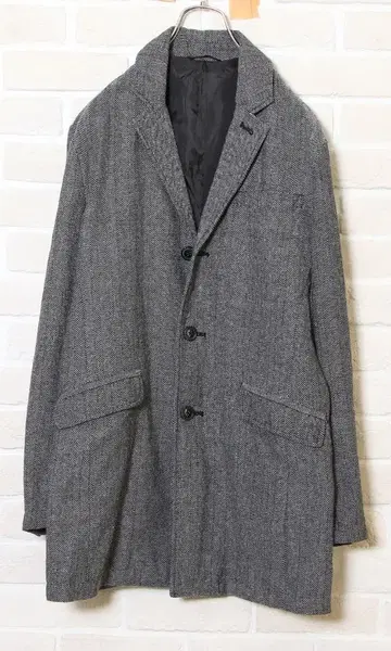 CIAO PANIC(차오패닉) 남성용 헤링본 체스터 코트 M