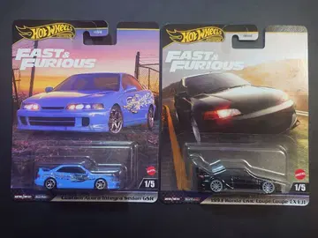 핫휠 와일드 스피드 인테그라 시빅 2대 세트