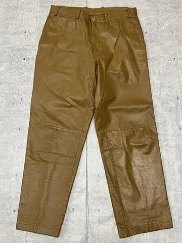 새상품급 DANIEL CREMIEUX 가죽 팬츠 소가죽 다니엘 크레뮤