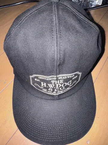 H.W. Dog & Co. 워크캡 블랙