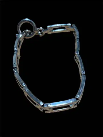 실버 925 대나무 스타일 팔찌