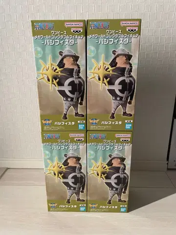 원피스 메가월드 콜렉터블 피규어 퍼시피스타 4개 세트