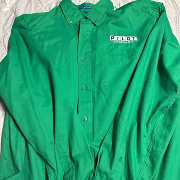 PORT AUTHORITY 그린 L 사이즈 셔츠