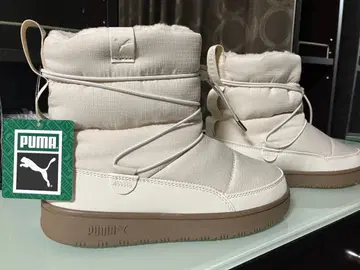 PUMA 스노우 부츠 화이트 22.5cm