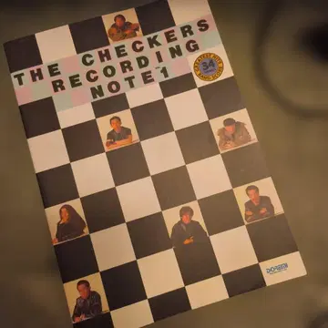 THE CHECKERS RECORDING NOTE 밴드 스코어 체커즈