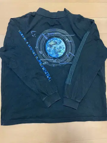 블루 플래닛 오케스트라 SEKAI NO OWARI 롱 T셔츠 L 블루플라