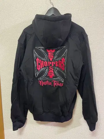 West Coast Choppers 블랙 후드티 M 미사용 새상품
