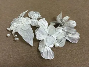 플라워 모티브 헤어 액세서리 & 귀찌