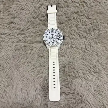 adidas 화이트 아날로그 손목시계