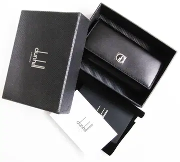 던힐 (dunhill) 블랙 가죽 키케이스 미사용품