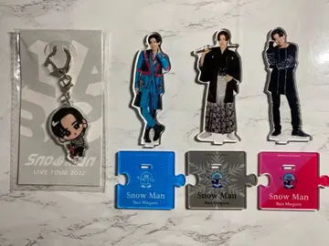 Snow Man 메구로 렌 아크릴 스탠드 아크릴 키링