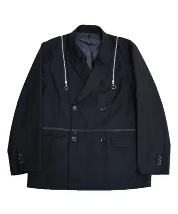 [ A'GEM/9 ] 숄더 지퍼 2WAY 테일러드 자켓