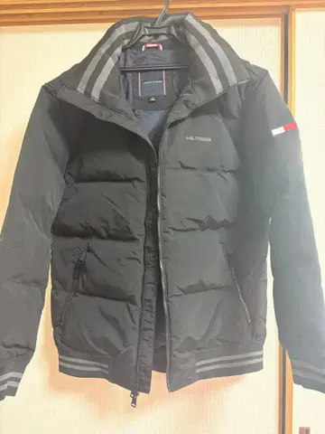 TOMMY HILFIGER 블랙 다운 자켓 (L) 남성용