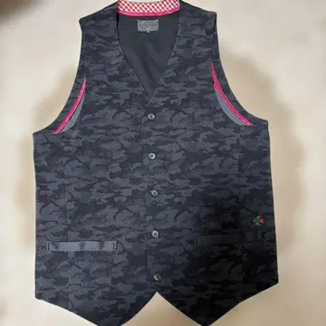 BLOOD SHIFT 카모 패턴 베스트 M 사이즈