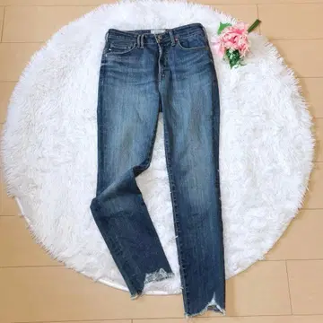 Moname 모나암 EMMA 데미지 데님 컷팅 사이즈 25 면