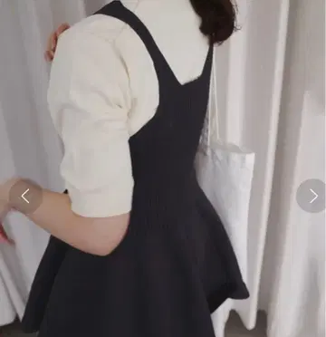 택 포함 새상품 페플럼 뷔스티에