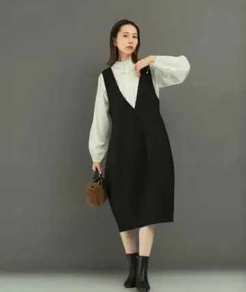 어반리서치 로쏘 코쿤 점퍼 원피스 오버롤 스커트