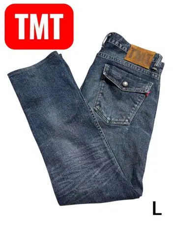 [ 가격 인하 ] TMT 데님 팬츠 L 사이즈 다크 네이비 샘플