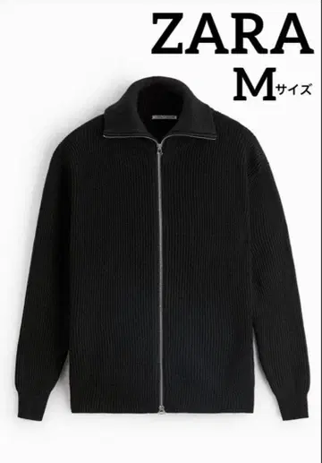 ZARA 집업 니트 가디건