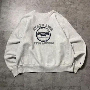 [ XL ] 00년대 챔피온 프리미엄 리버스 위브 프린트 맨투맨