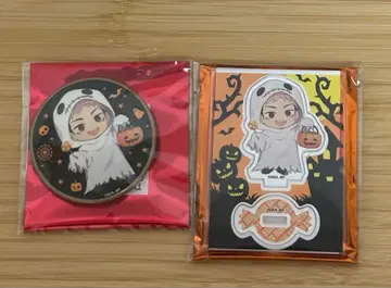 주술회전 x 말큐브 이타도리 유지 할로윈 ver. 캔뱃지 아크릴 스탠드