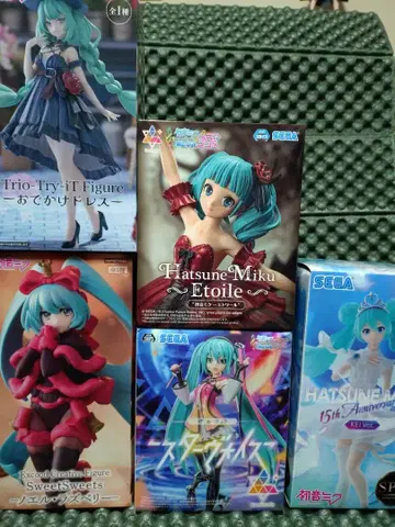[ 하츠네 미쿠 ] 프라이스 피규어 5종 세트