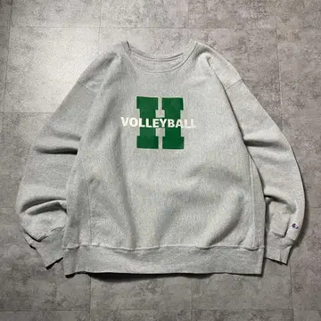 [ XL ] 00's 챔피온 프리미엄 리버스 위브 프린트 맨투맨