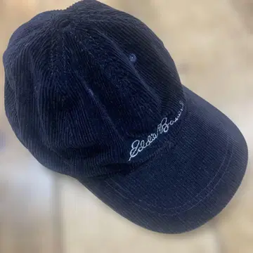 90s Eddie Bauer 네이비 코듀로이 캡