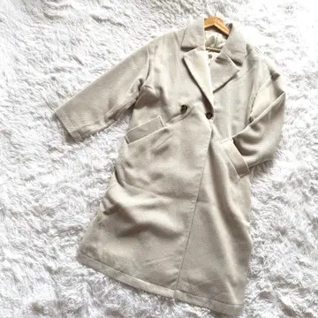 고베 레터스 체스터 코트 롱 코트 그레이지 M 사이즈