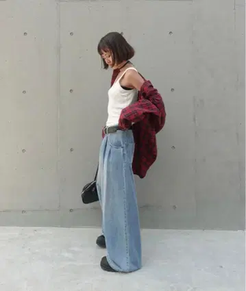 TEEN BOOP 빈티지 워시 데님