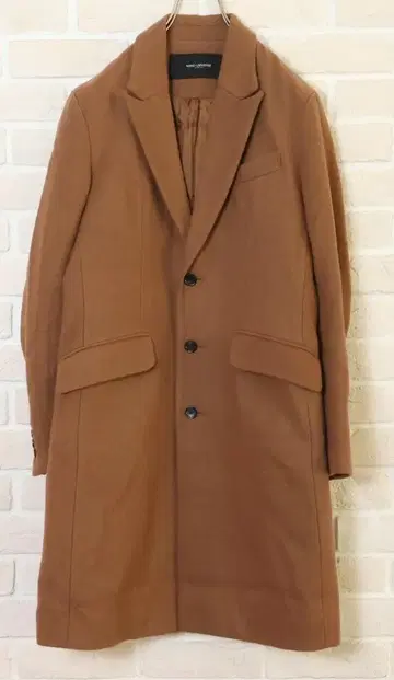 나노 유니버스 남성용 충전솜 울 체스터 코트 S